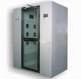 China LCD Display Cargo Stainless Steel Air Shower Booth wholesale