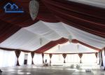 Luxury White,Red,Transparent Event Tent Restaurant Aluminum Alloy Tent With