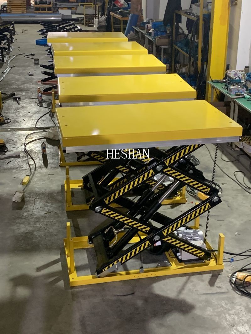 China Supplier Industrial Factory Scissor Hydraulic Workshop Table Lift