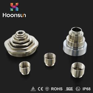 China Cable Gland Accessories Nickel Plated Brass Cable Gland Kit External Thread Metal Reducer wholesale