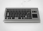 IP65 Metal Industrial Keyboard No Mounting Needed With Function Keys