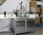 Stainless Steel Automatic Liquid Filling Machine , 500W Edible Oil Filling