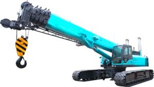 China SQ1000A Hydraulic Telescopic Crawler Crane With Lifting Capacity 100 Ton wholesale