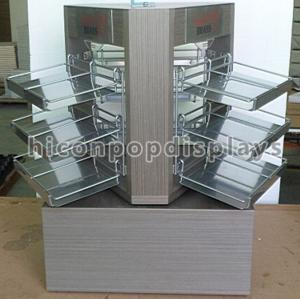 China Desktop POP Merchandise Displays , Wooden Jewelry Display Stands wholesale
