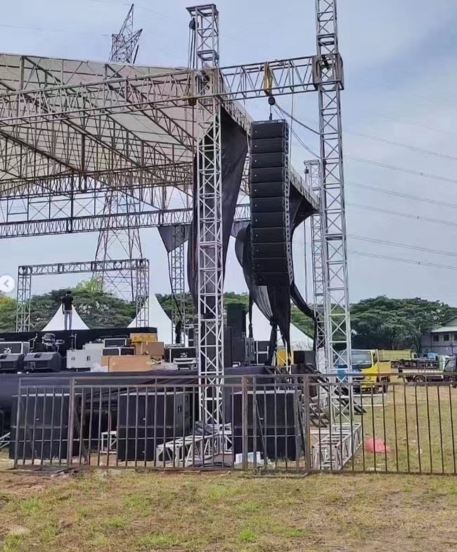 ARE Audio Dual 10" Outdoor Line Array Professional Audio System Passive Line Array for Medium-sized Performances