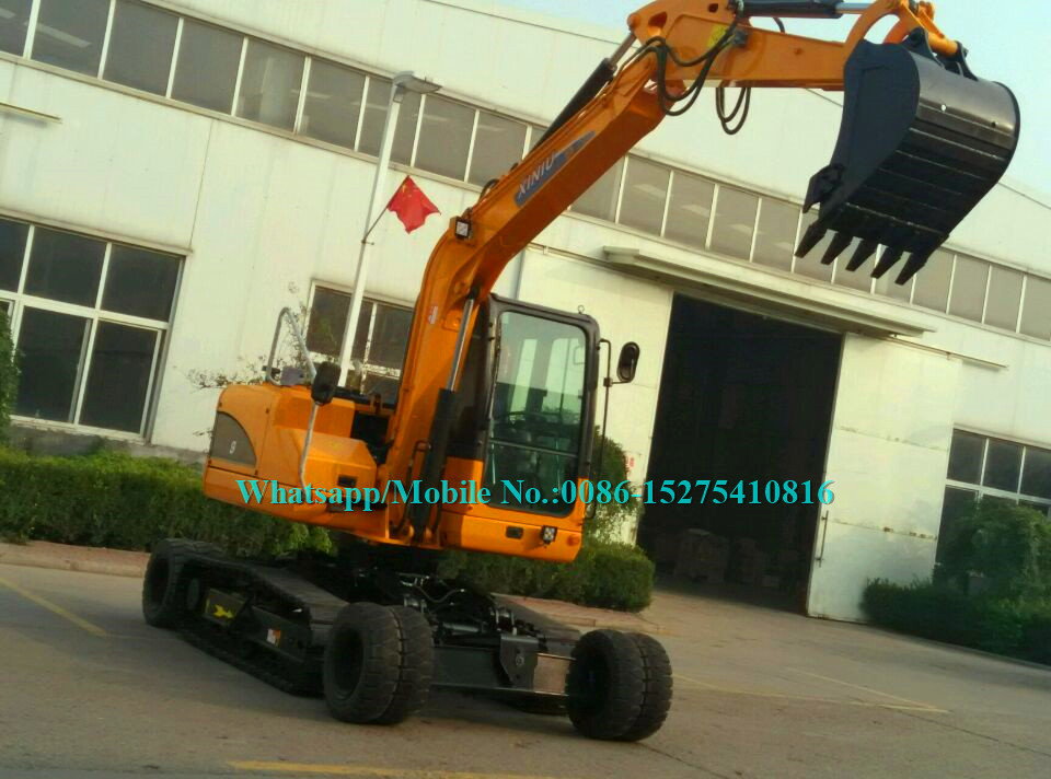 Crawler Mounted Excavator Heavy Earth Moving Machinery With GERMANY REXROTH Pump