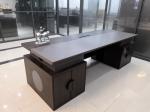 Two Sides Melamine Office Furniture Computer Table High Aesthetic Design