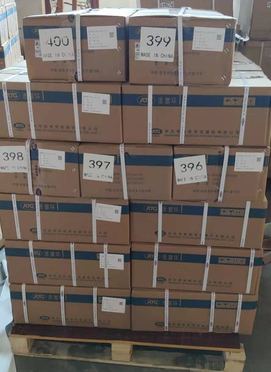 Weichai Howo Shacman WD615.46 WD618 WD10 WP10 Diesel Engine Parts Engine Piston Ring for Replacement/Repair Purpose
