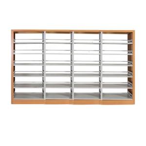 China School Library Durable 0.8m Iron Metal Book Shelf wholesale