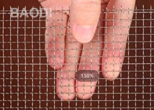 China Construction Woven Screen 316 Stainless Steel Crimped Mesh Alkali Resisting wholesale