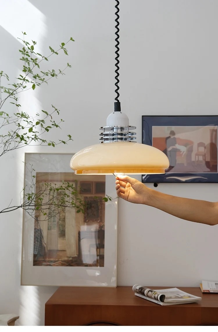 Nordic Retractable pendant light Retro Bauhaus lamp(WH-AP-583)