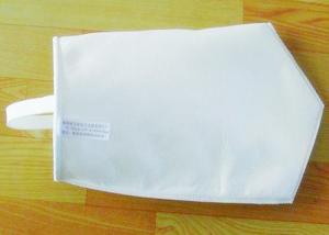 China Washable PP / Polyester Industrial Dust Bags With Stainless Steel Ring / Rope wholesale