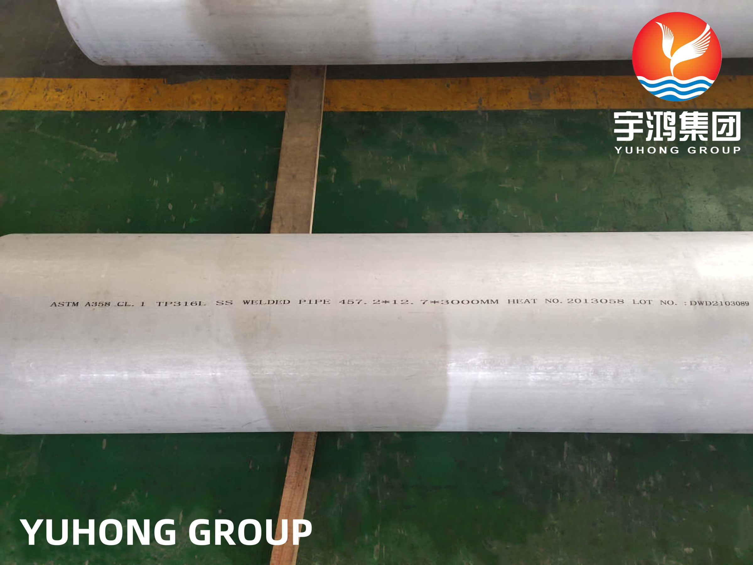 STAINLESS STEEL WELDED PIPES A358 CL.1 CL.3 TP321 PIPE PLAIN END