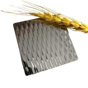 China Stamping Checkered Embossed Stainless Steel Sheet AISI ASTM Standard wholesale