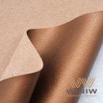Leather Substitute Material Brown Faux Leather Upholstery Fabric for Handbags