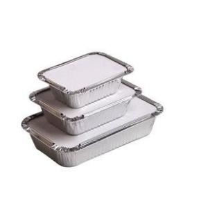 China Recycle Foil Food Storage Containers , Catering Aluminium Foil Pie Dishes Eco Friendly wholesale