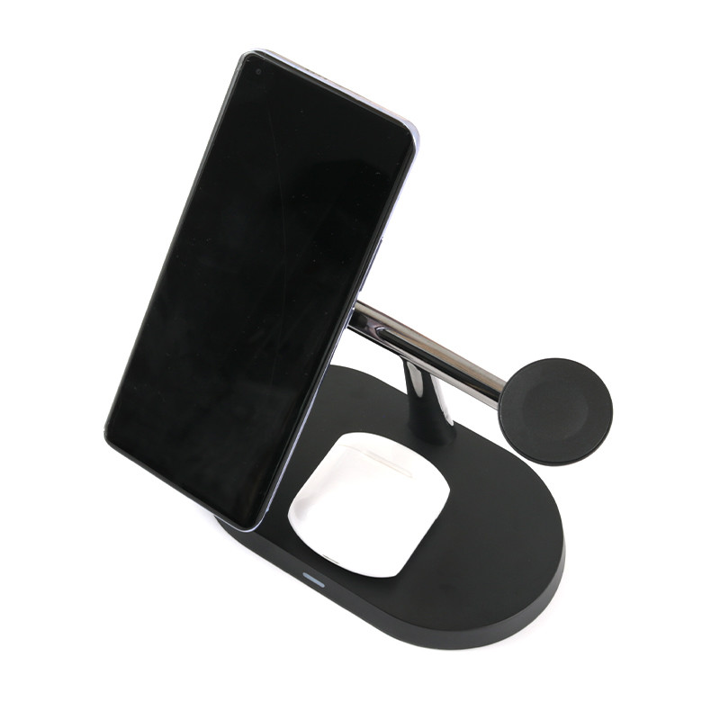 Wireless Charging 3 In 1 Fast Charger For Phone Earphone Watch