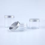 Food Grade Empty Cosmetic Body Scrub Facial Mask Container PET Clear 30ml 500ml