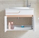 80 X48/cm PVC bathroom cabinet / wall cabinet / hung cabinet / white color for