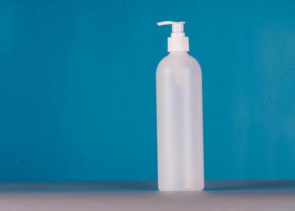 600Ml Shampoo Conditioner & Body Wash Dispenser White Plastic Refillable