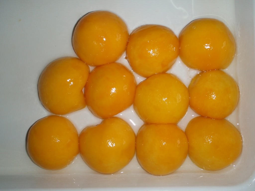 No Additive Canned Yellow Peach Halves For Desserts Appetizers Salads