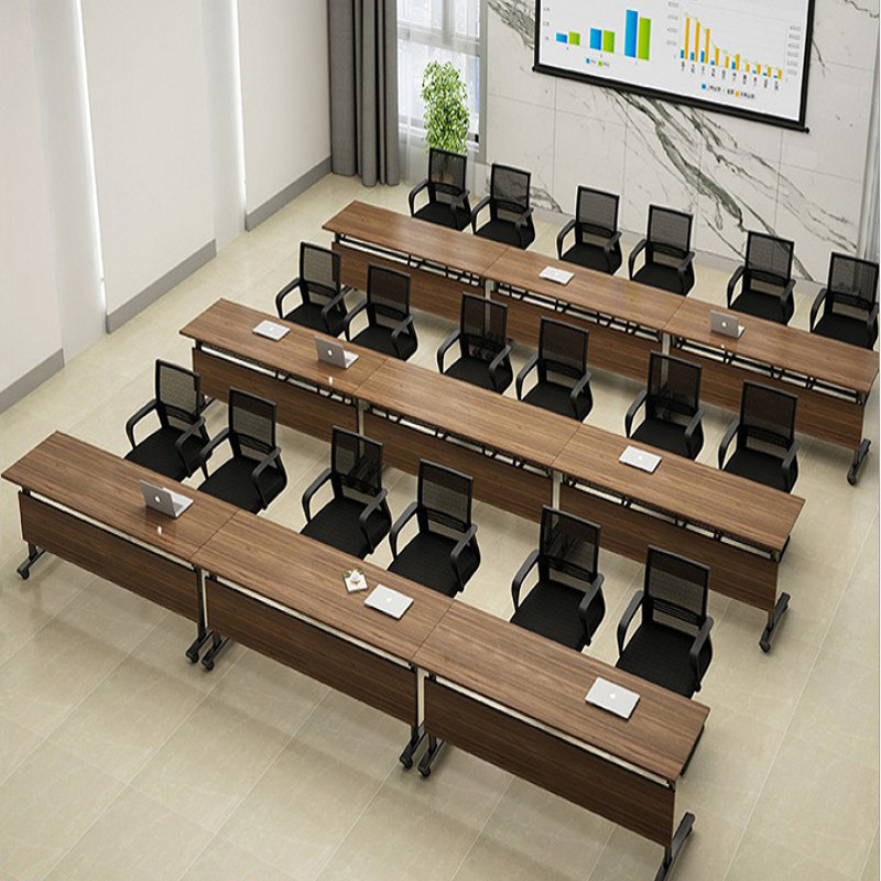 Office Furniture Partitions Folding Desk Foldable Training Table Stackable Conference Tables