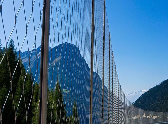 Stainless Steel Rope Mesh Is A Safe And Beautiful Architectural Cable Mesh