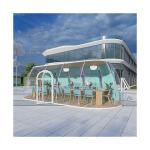 Luxury Polycarbonate Dome House Rainproof For Leisure Facilities