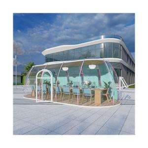 China Luxury Polycarbonate Dome House Rainproof For Leisure Facilities wholesale