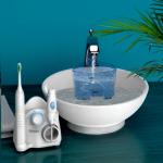Dental Products Sonic Toothbrush Water Flosser For Family 600ml White OEM ABS