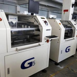 China 0.025mm Accuracy 1500mm / S GKG-G5 SMT Screen Printers wholesale