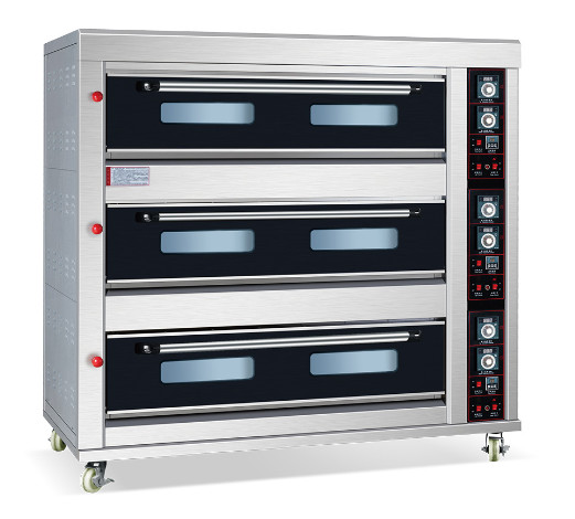 Customized Independent Temperature Control Stainless Steel Standard Gas Cooking