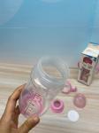 Wide Neck 12oz 330ml Silicone PP Arc Baby Feeding Bottle