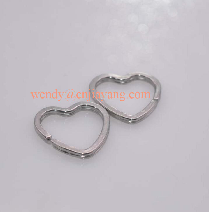 Vaiour types gold color and silver color metal split ring with chains link