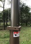 10m manual crank lifting telescopic mast-aluminum materials-telescoping mast
