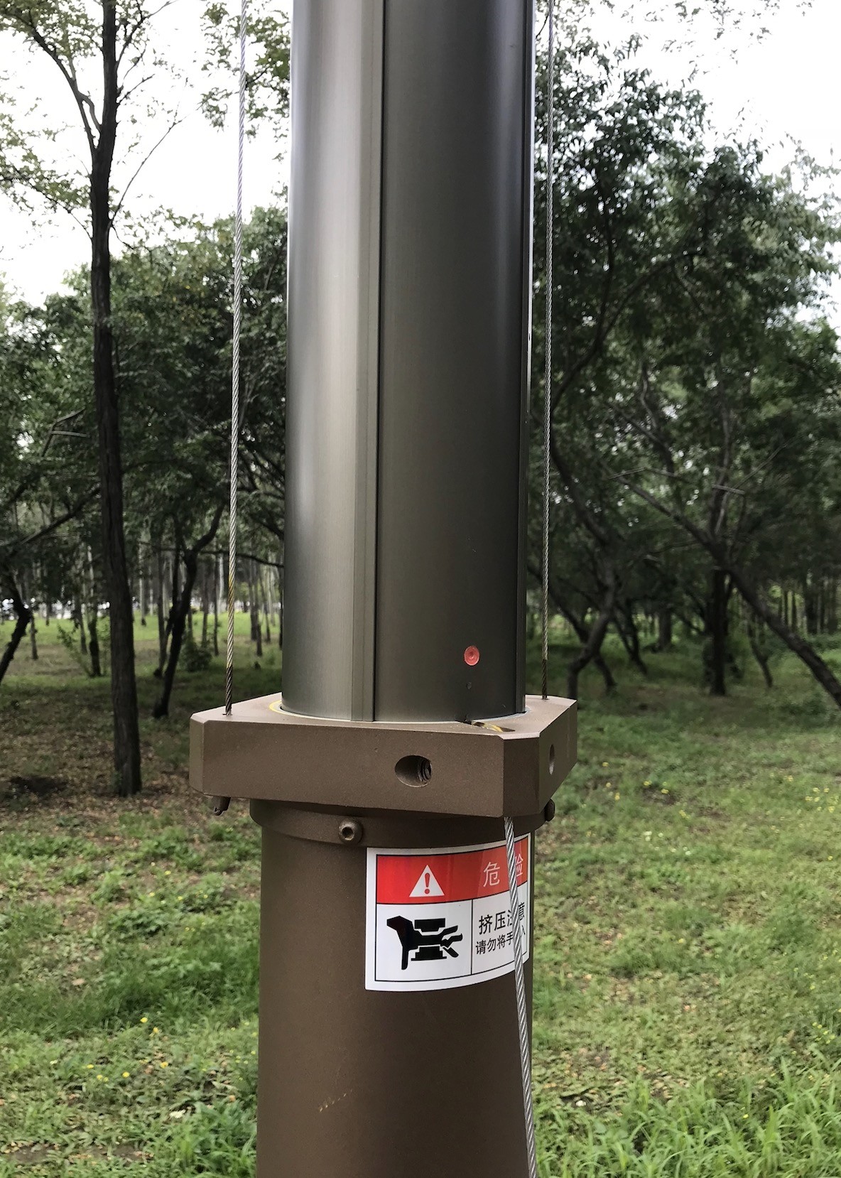 10m manual crank lifting telescopic mast-aluminum materials-telescoping mast-antenna mast