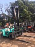 Mitsubishi FD70 Used Forklift Equipment , Used Counterbalance Forklift 7 Ton