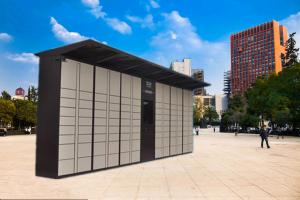China 24 Doors Electronic Intelligent Logistic Parcel Locker Package Lockers wholesale