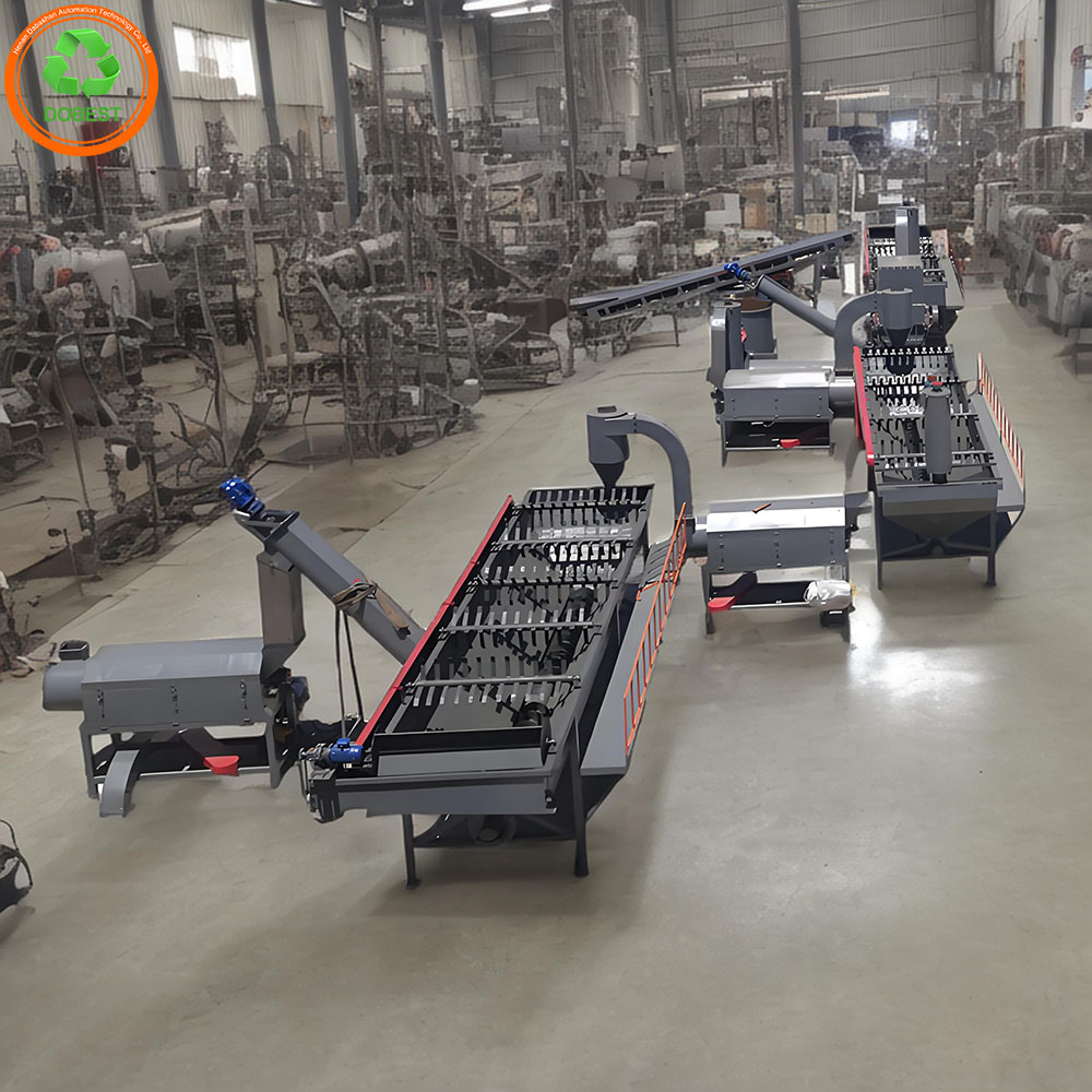 Semi-automatic Waste Plastic PET Bottle Recycling Line for Industrial Production
