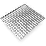 Heavy duty Steel grating on the plug, press locked grating
