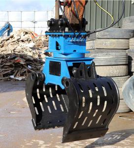 China Hydraulic Rotary Excavator Selector Sorting Grab for 7-10 Ton Excavator wholesale
