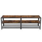 Large TV Stand, Long TV Stand, Industrial TV Furniture, Particleboard TV Stand,