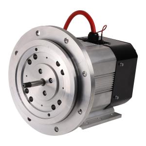 China Air Cooled 380VAC 7.5kw 24000rpm High Speed Synchronous Permanent magnet Motor wholesale