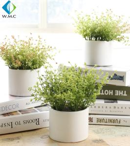 China Living Room Artificial Green Plants 20cm Height Customized Design wholesale