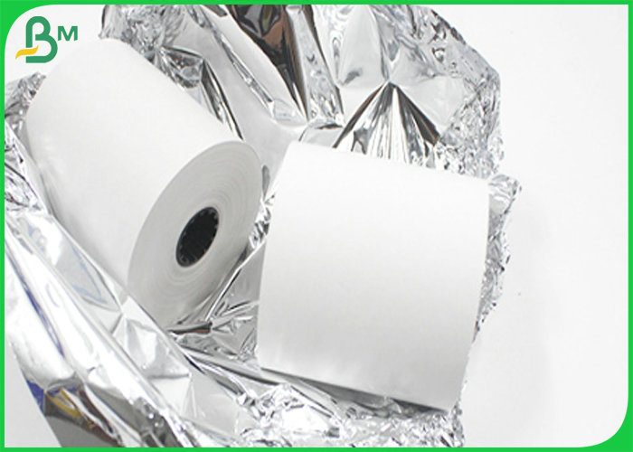 Waterproof  460mm Width 48gsm Thermal Rolls For Payment Slips 