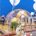Luxury Transparent Bubble Tent UV Protection ISO Party Dome Tent