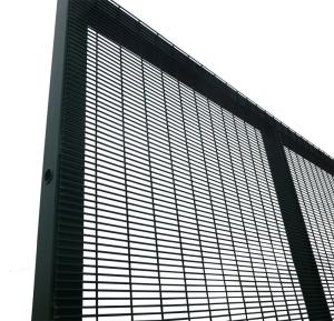 China Powder Coated 358 Security Fence 12.7 * 76.2mm*2.1m Eco Friendl Material wholesale