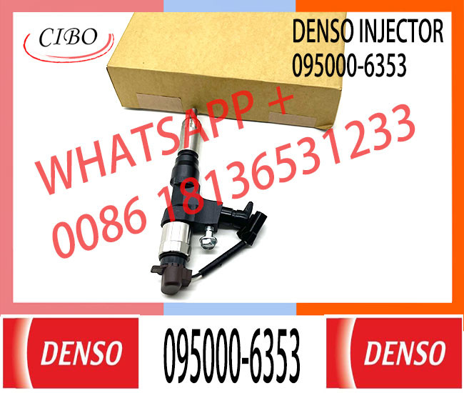 Excavator Parts SK200-8 SK250-8 SK260-8 SK200-9 J05E Engine Fuel Injector 095000-6353 23670-E0050 23910-E0050 VH23670E00