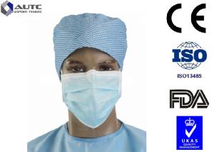 China Full Face Sanitary Designer Surgical Masks , Medical Mouth Cover Silk Like Multi Layers wholesale