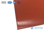 1.2mm Silicone Coated Fiberglass Fabric Fireproof And Aging Resistance